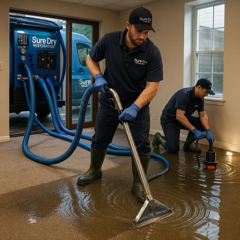 Water Extraction and Removal process in Loves Park, IL